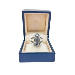Bague Bulgari Astrale Or Blanc 18Ct & Diamants