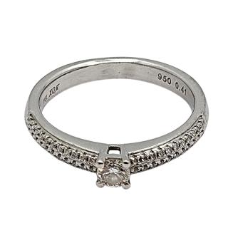 Bague Platine et Diamants