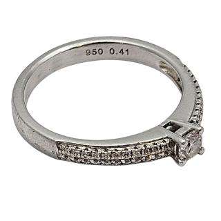 Bague Platine et Diamants
