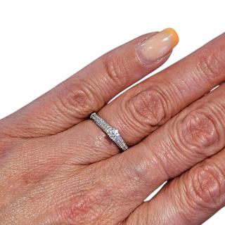 Bague Platine et Diamants