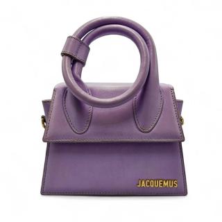 Sac à main Jacquemus Le Chiquito Nœud Violet