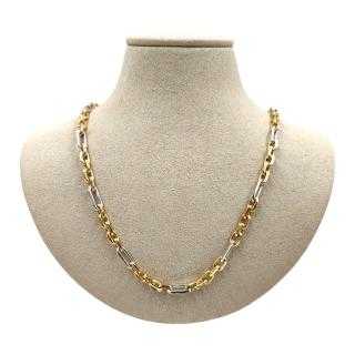 Chaîne Or Jaune&Blanc 18 Ct