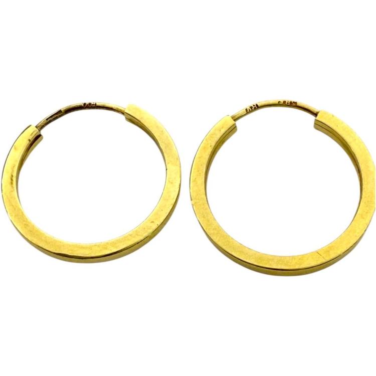 Créoles Or 14Ct