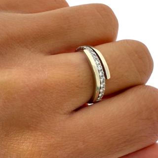 Bague Or 18Ct & Diamants
