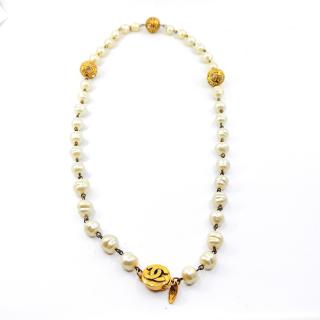 Collier Chanel Perles