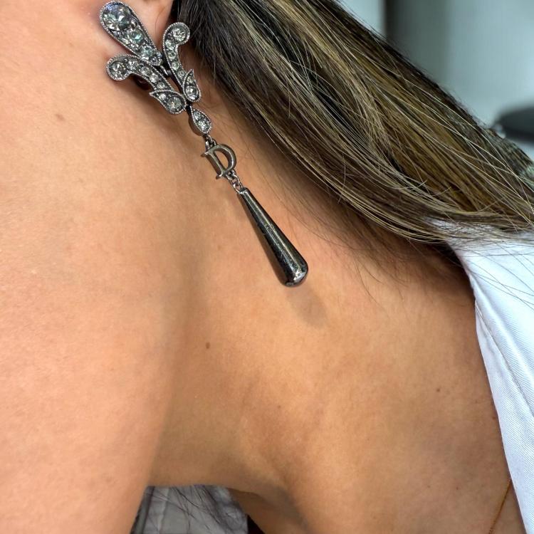 Boucles D'Oreilles Dior Vintage