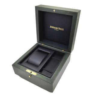 Boîte Audemars Piguet en bois verte