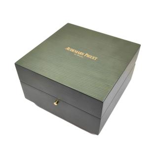Boîte Audemars Piguet en bois verte