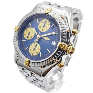 Breitling Chronomat Two Tone Blue Dial