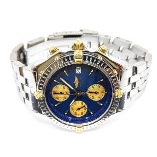 Breitling Chronomat Two Tone Blue Dial