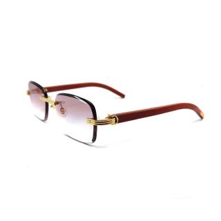 Lunettes Cartier Exception Wood CT0286o 004