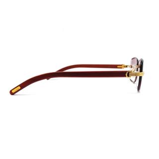 Lunettes Cartier Exception Wood CT0286o 004