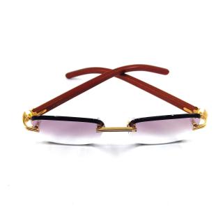 Lunettes Cartier Exception Wood CT0286o 004