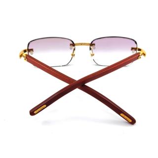 Lunettes Cartier Exception Wood CT0286o 004