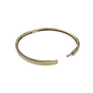 Jonc Or jaune 18ct et Diamants