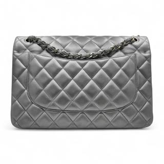 Sac à main Chanel Jumbo silver