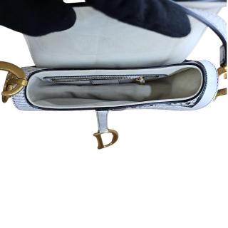 CHRISTIAN DIOR Saddle Bag Newspaper