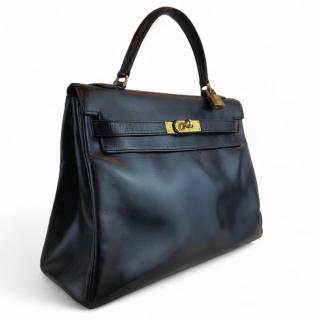 Sac à main Hermes Kelly Black
