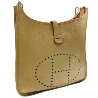 Sac Hermes Evelyne Beige 26