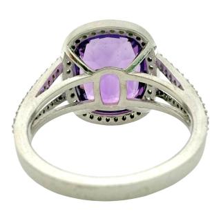 Bague Meylan Or 18ct Améthyste & Diamants