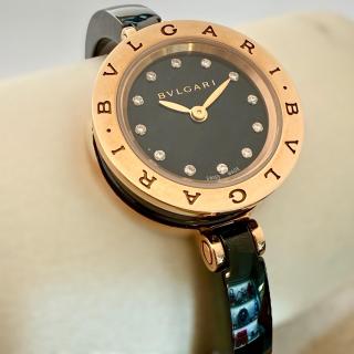 Bvlgari B.zero 1 Or 18Ct & Céramique Noire