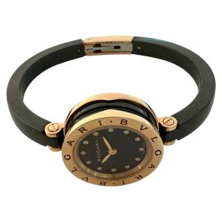 Bvlgari B.zero 1 Or 18Ct & Céramique Noire