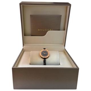 Bvlgari B.zero 1 Or 18Ct & Céramique Noire