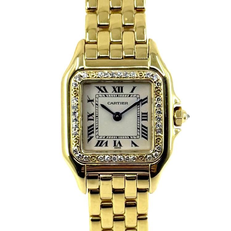 Cartier Panthère 18k Gold & Factory Diamonds