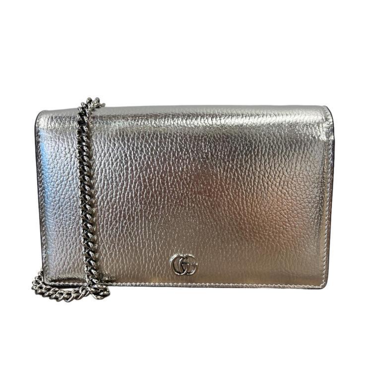 Gucci Marmont wallet on chain