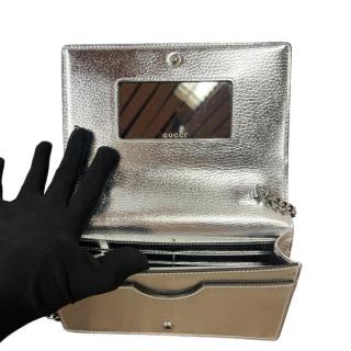 Gucci Marmont wallet on chain