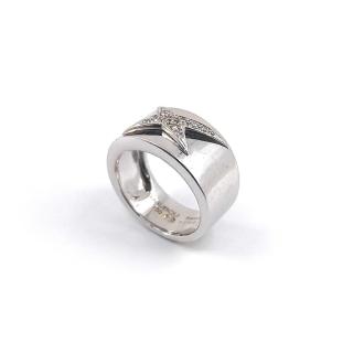 Bague Mauboussin « Étoile Divine » Or Gris 18k & Diamants