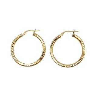 Boucles d'Oreilles Or Jaune 18 Ct