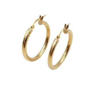 Boucles d'Oreilles Or Jaune 18 Ct