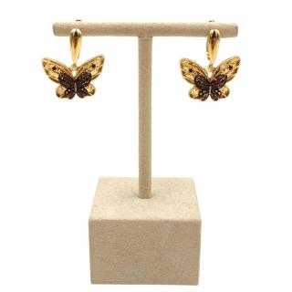 Boucles d'Oreilles Or Jaune 14 Ct