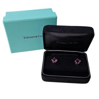 TIFFANY & CO. Boucles d'Oreilles Améthyste