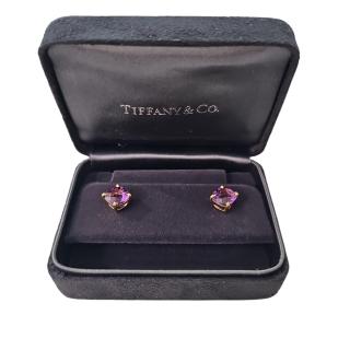 TIFFANY & CO. Boucles d'Oreilles Améthyste