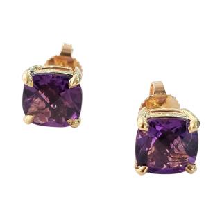 TIFFANY & CO. Boucles d'Oreilles Améthyste