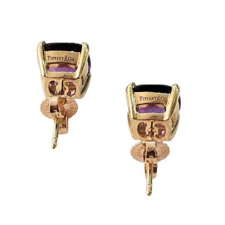 TIFFANY & CO. Boucles d'Oreilles Améthyste