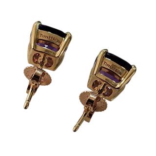 TIFFANY & CO. Boucles d'Oreilles Améthyste