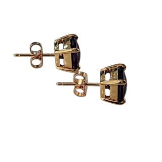TIFFANY & CO. Boucles d'Oreilles Améthyste