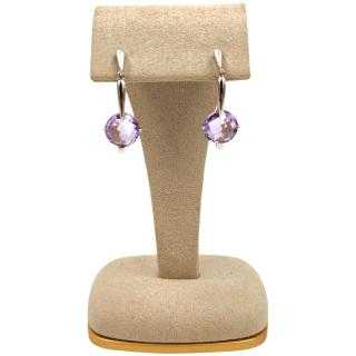Boucles d'Oreilles Or Blanc 18 Ct
