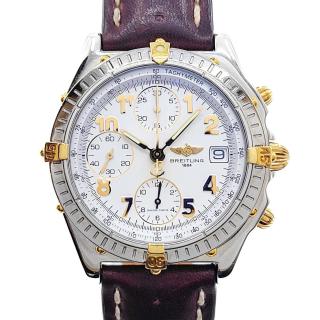 Breitling Chronomat Two Tone White Dial