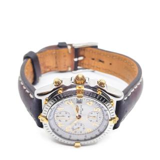 Breitling Chronomat Two Tone White Dial