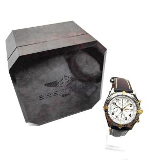 Breitling Chronomat Two Tone White Dial