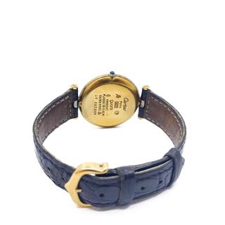 Cartier Vendome Must Vermeil Black Spider Dial