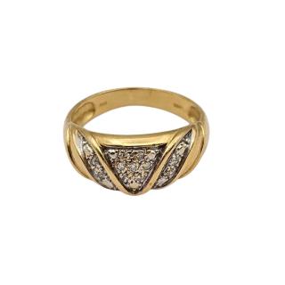 Bague Or 18 Ct et Diamants