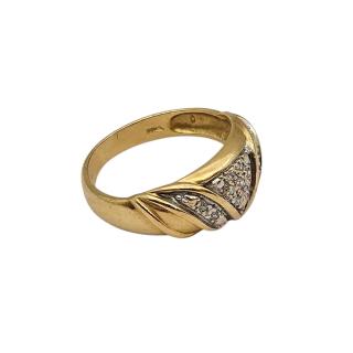 Bague Or 18 Ct et Diamants