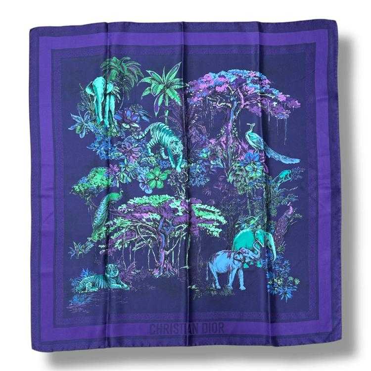 Foulard en soie Dior