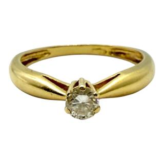 Bague Solitaire Or 18ct