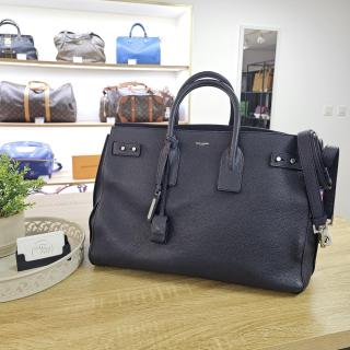 Sac à main Yves Saint Laurent en cuir de Jour Noir
